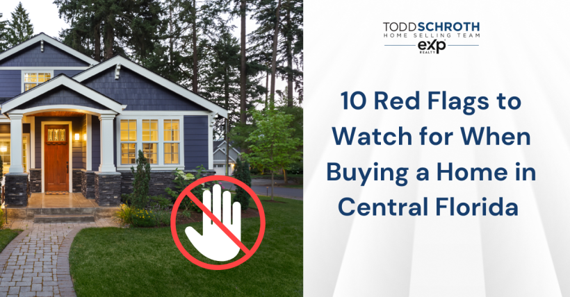 10 Red Flags to Watch for When Buying a Home in Central Florida | Home Inspection Tips